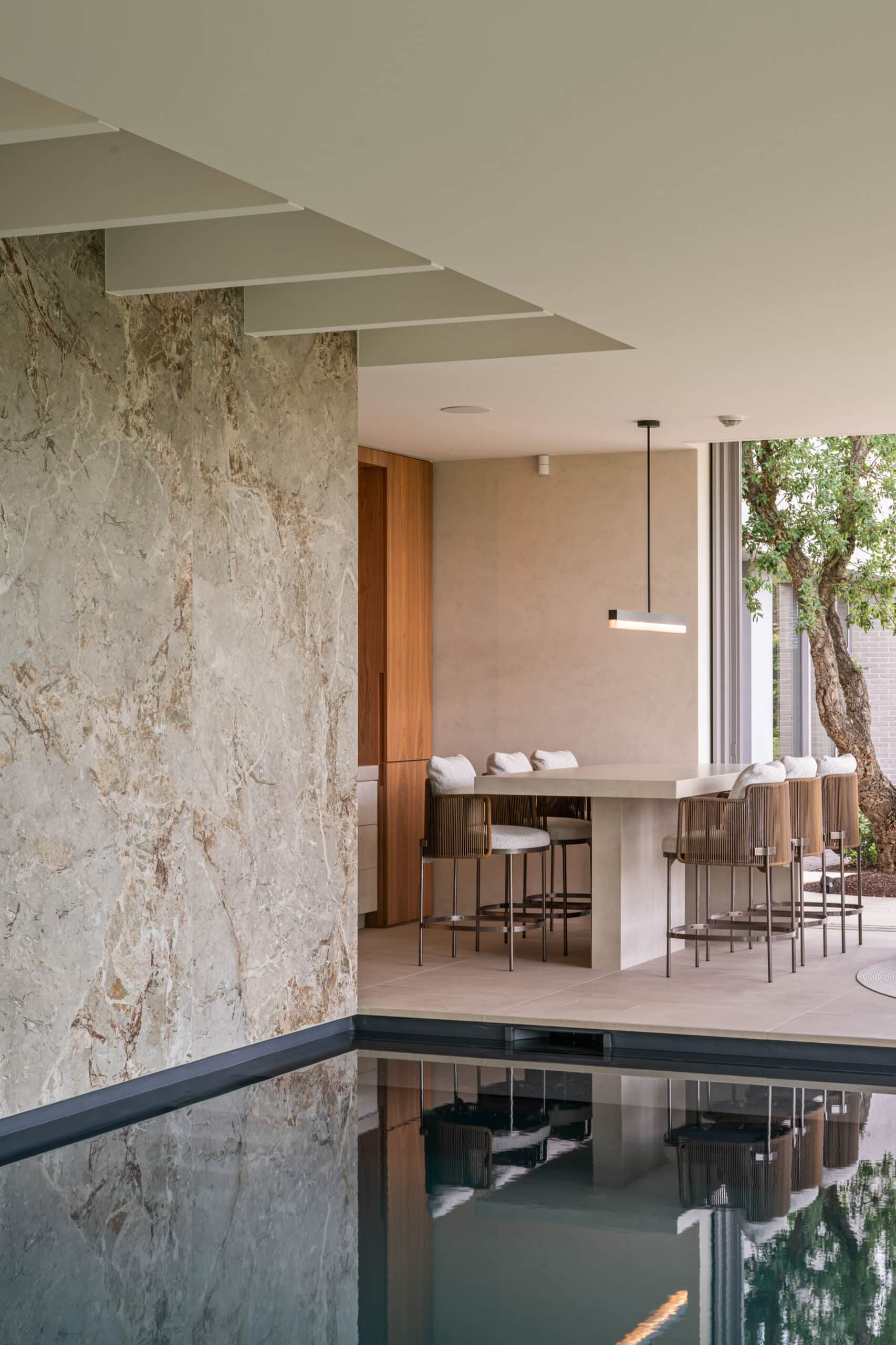 Aanbouw poolhouse en keuken